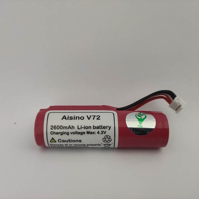 باتری کارتخوان آیزینو V72 ظرفیت 2600mAh ستاک با گارانتی یکساله